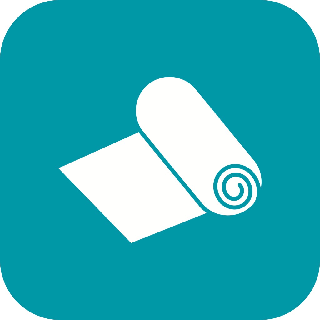 Paper Roll Vector Icon 354042 Vector Art at Vecteezy