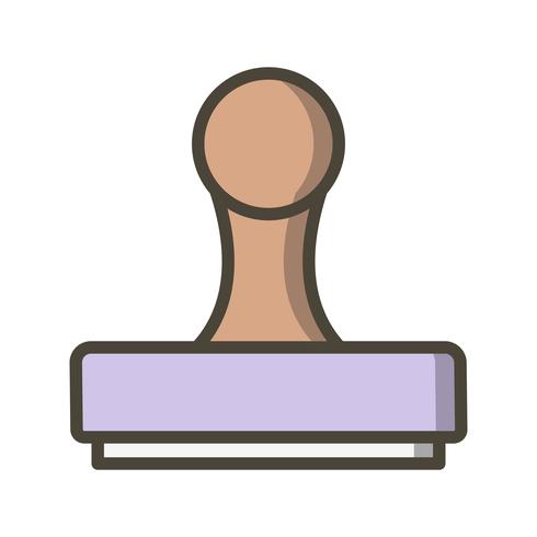 Stamp Vector Icon 