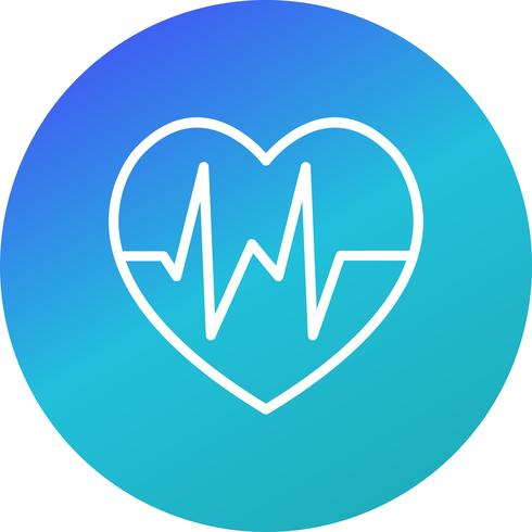 Vector Heart Beat Icon