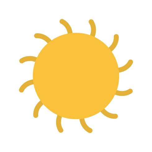 Sun Vector Icon