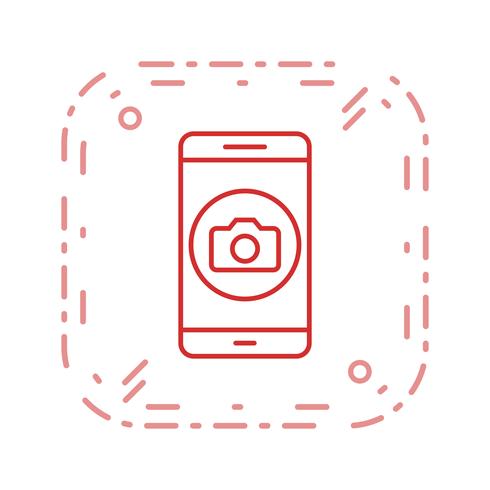Camera Mobile Application Vector Icon