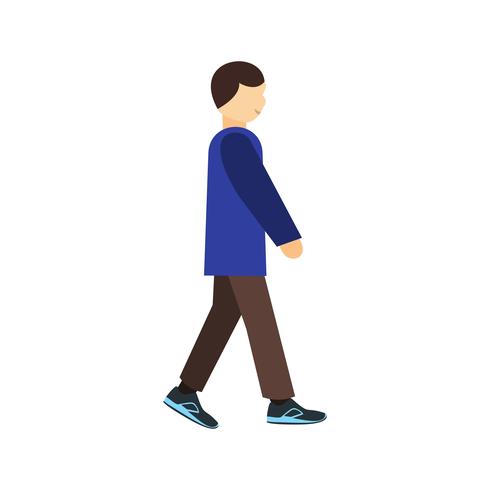 Vector Walking Icon