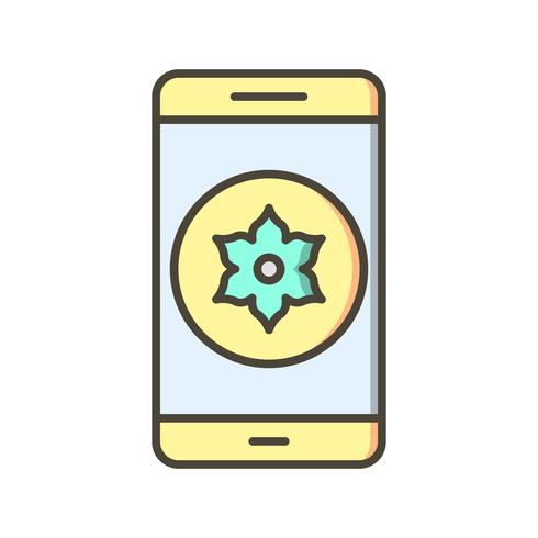 Gallery Mobile Application Vector Icon