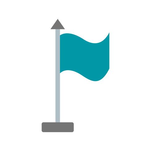 Icono de vector de bandera