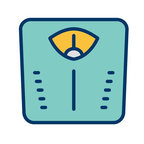 Vector Weight Machine Icon