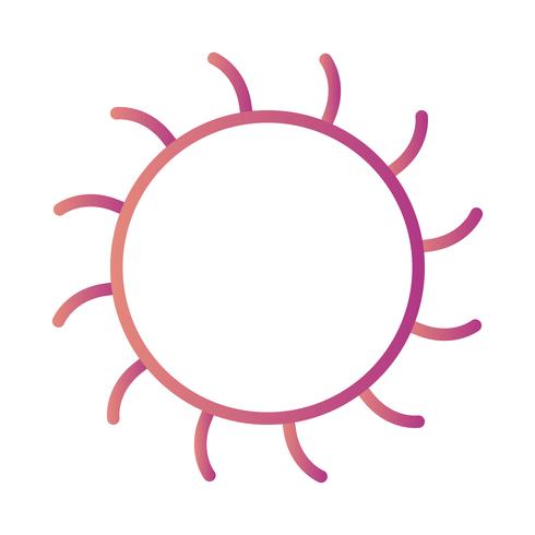 Sun Vector Icon