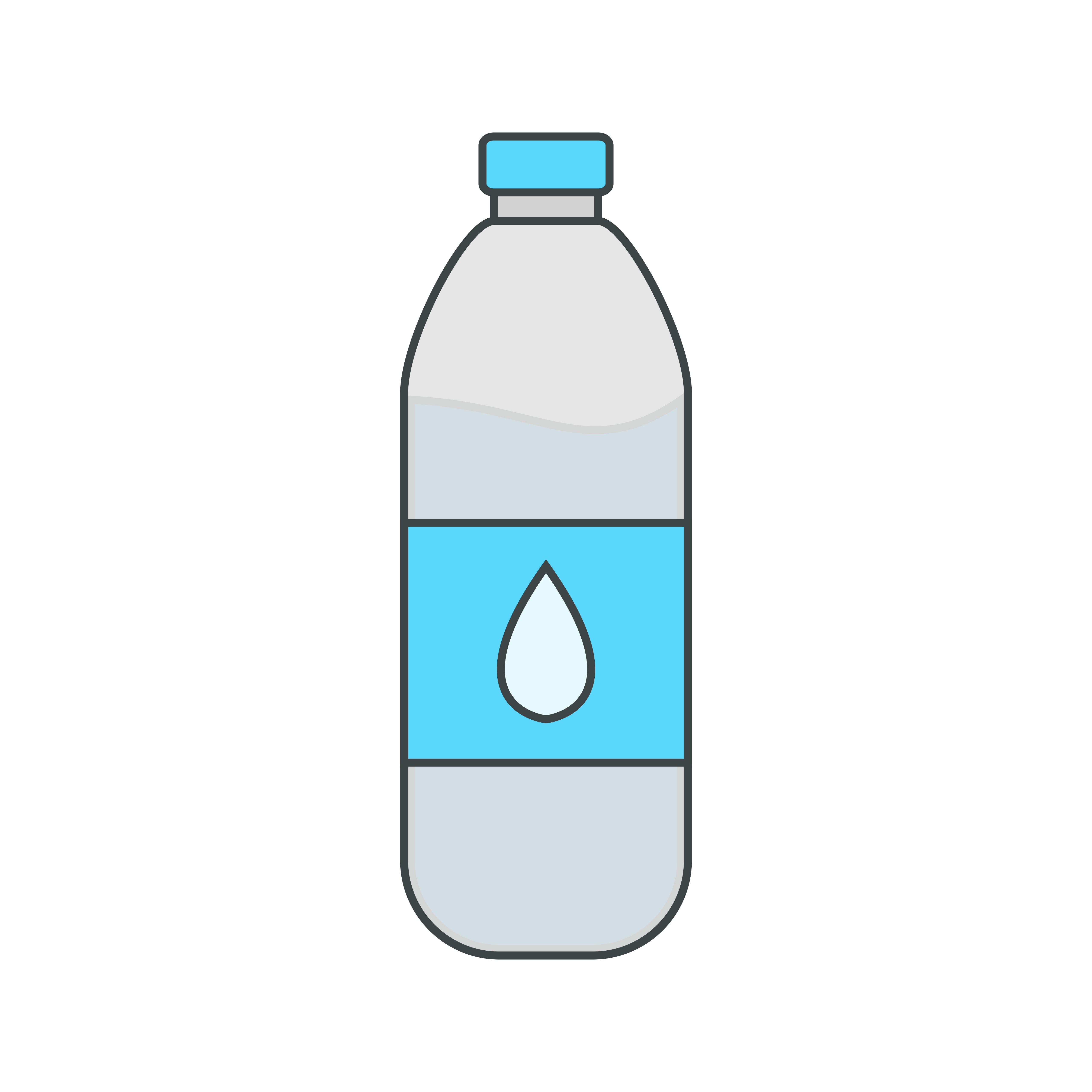 Botella De Agua Vectores, Iconos, Gráficos y Fondos para Descargar Gratis