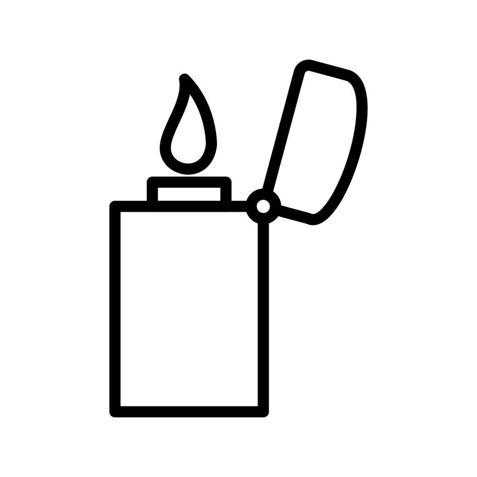 Lighter Vector Icon 354306 Vector Art at Vecteezy