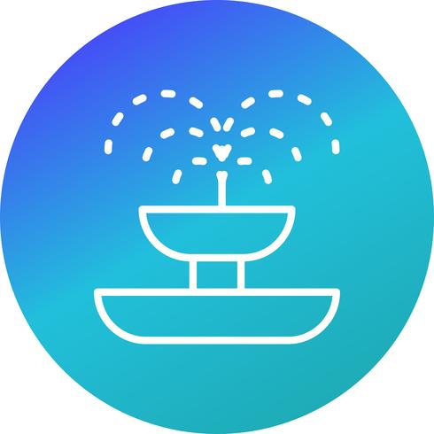 Fountain Vector Icon