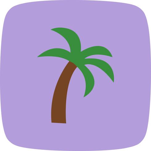 Palmera Vector icono