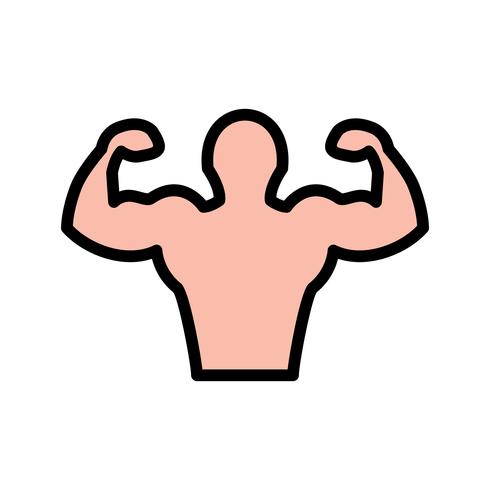 Vector icono de cuerpo