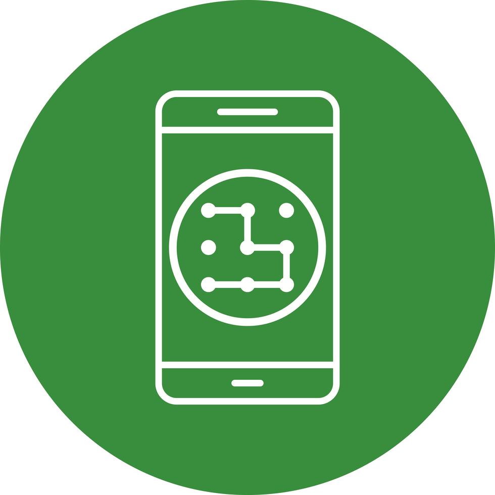 Pattern Mobile Application Vector Icon 354448 Vector Art at Vecteezy