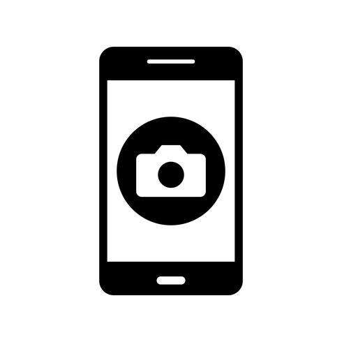 Camera Mobile Application Vector Icon