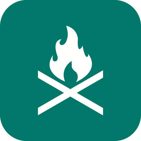 Bone fire Vector Icon