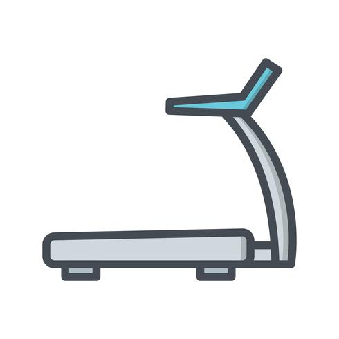 Vector Treadmill Icon