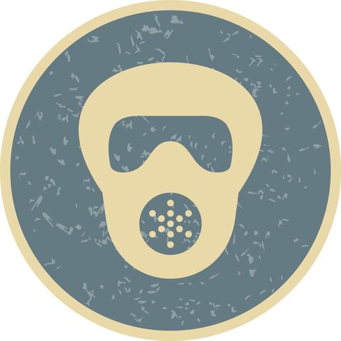 Gas mask Vector Icon