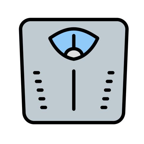 Vector Weight Machine Icon