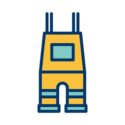 Dungarees Vector Icon