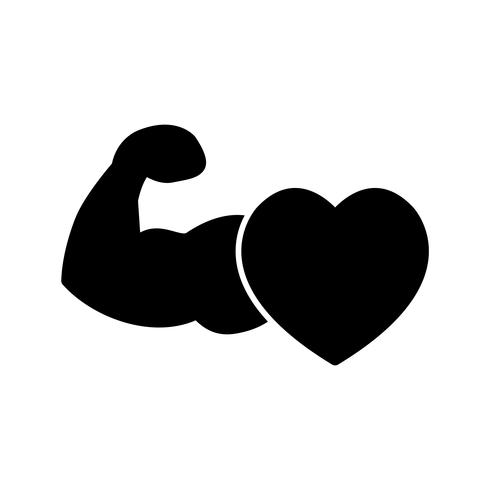 Vector Healthy Heart Icon