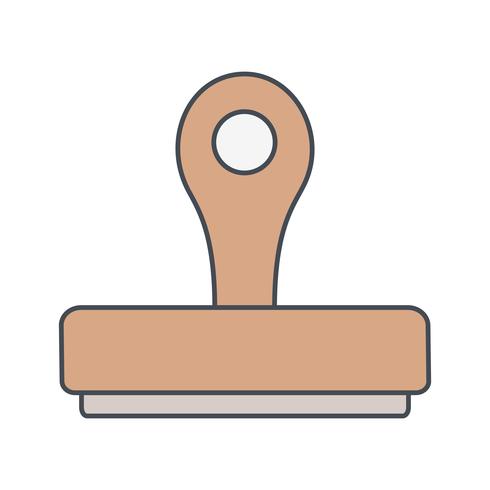 Stamp Vector Icon 