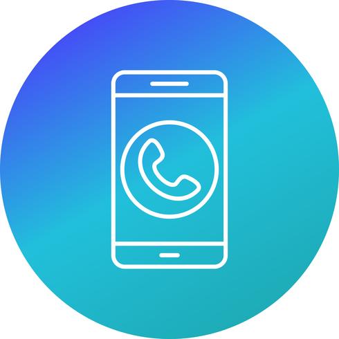 Call Mobile Application Vector Icon