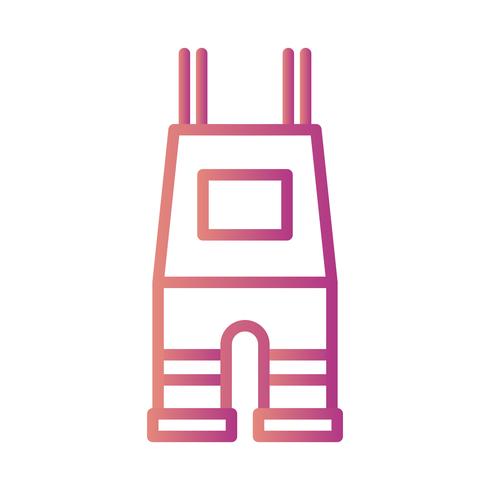 Dungarees Vector Icon