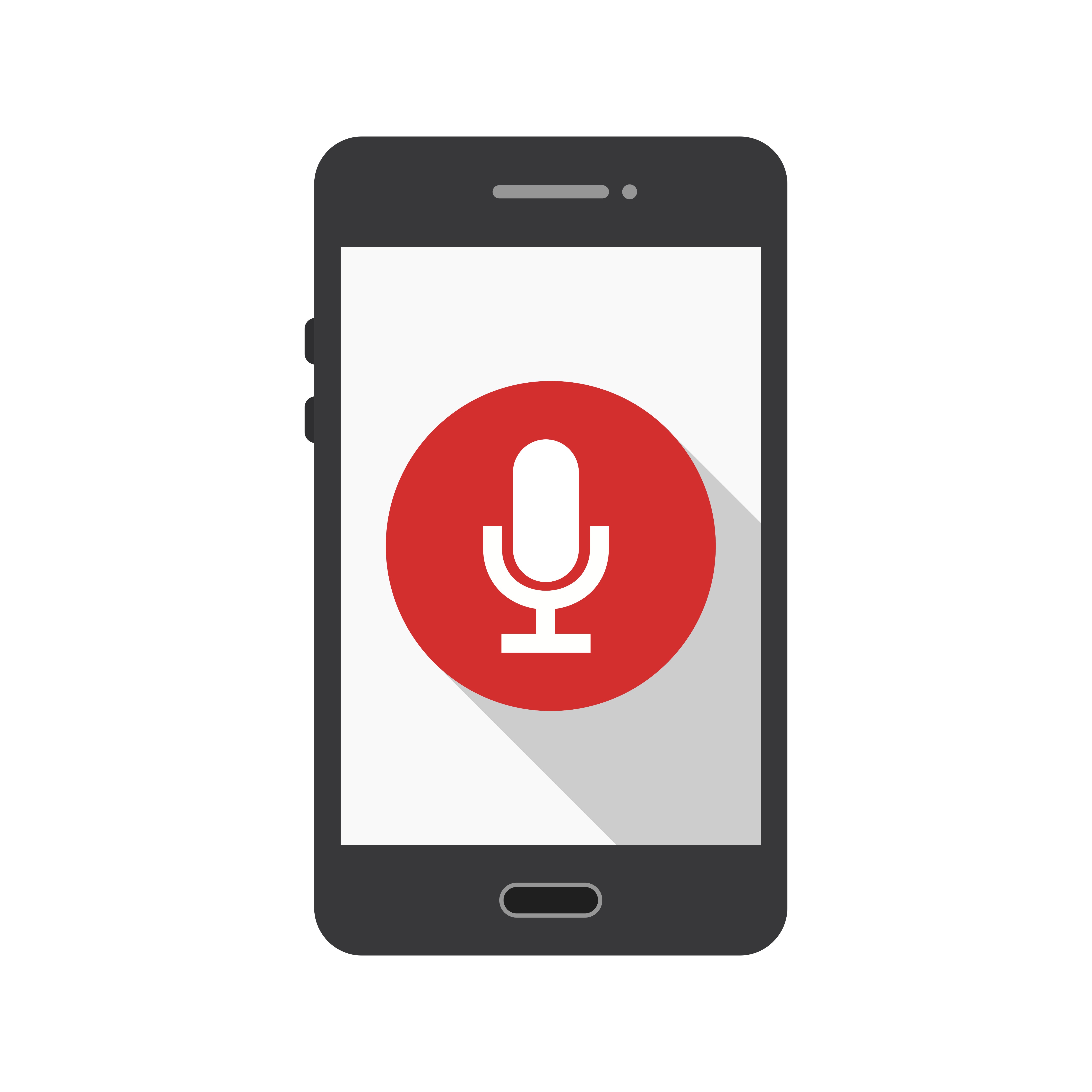 Download Microphone Mobile Application Vector Icon - Download Free ...
