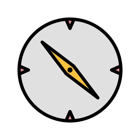 Brújula Vector icono