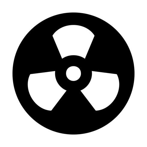 Radiation Vector Icon