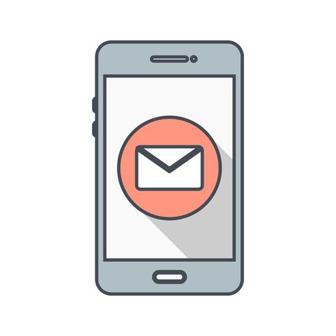 Message Mobile Application Vector Icon