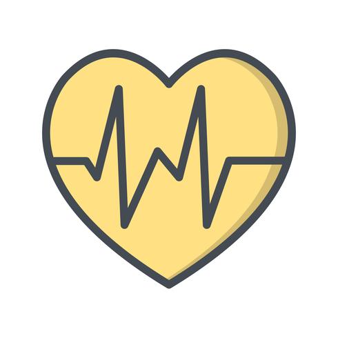 Vector Heart Beat Icon