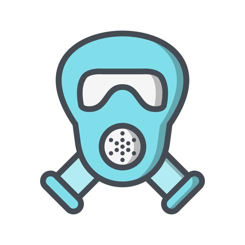 Gas mask Vector Icon