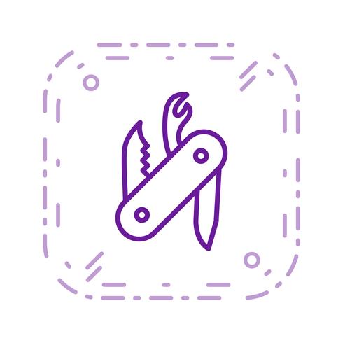 Swiss Army Knife Vector Icon