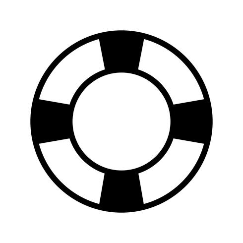 Life Preserver Vector Icon