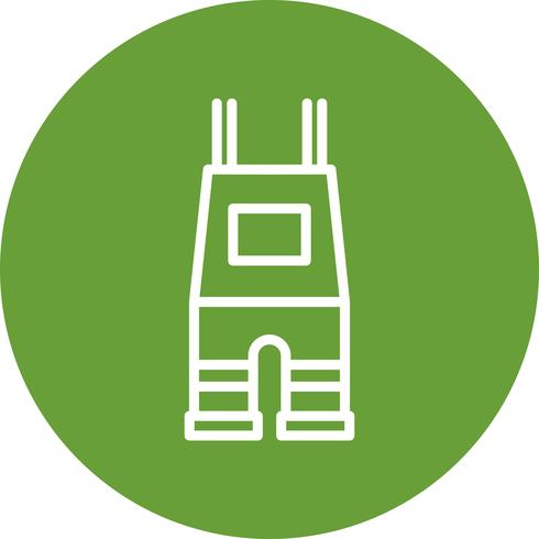 Dungarees Vector Icon