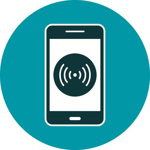 Hotspot Mobile Application Vector Icon