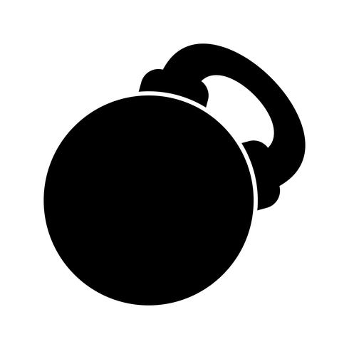 Vector Kettlebell Icon