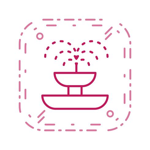 Fountain Vector Icon