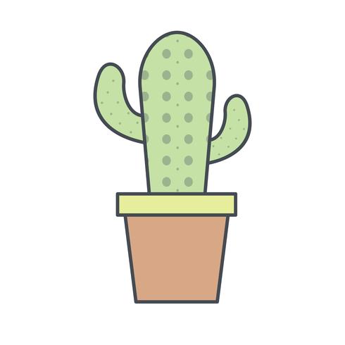 Cactus Vector Icon