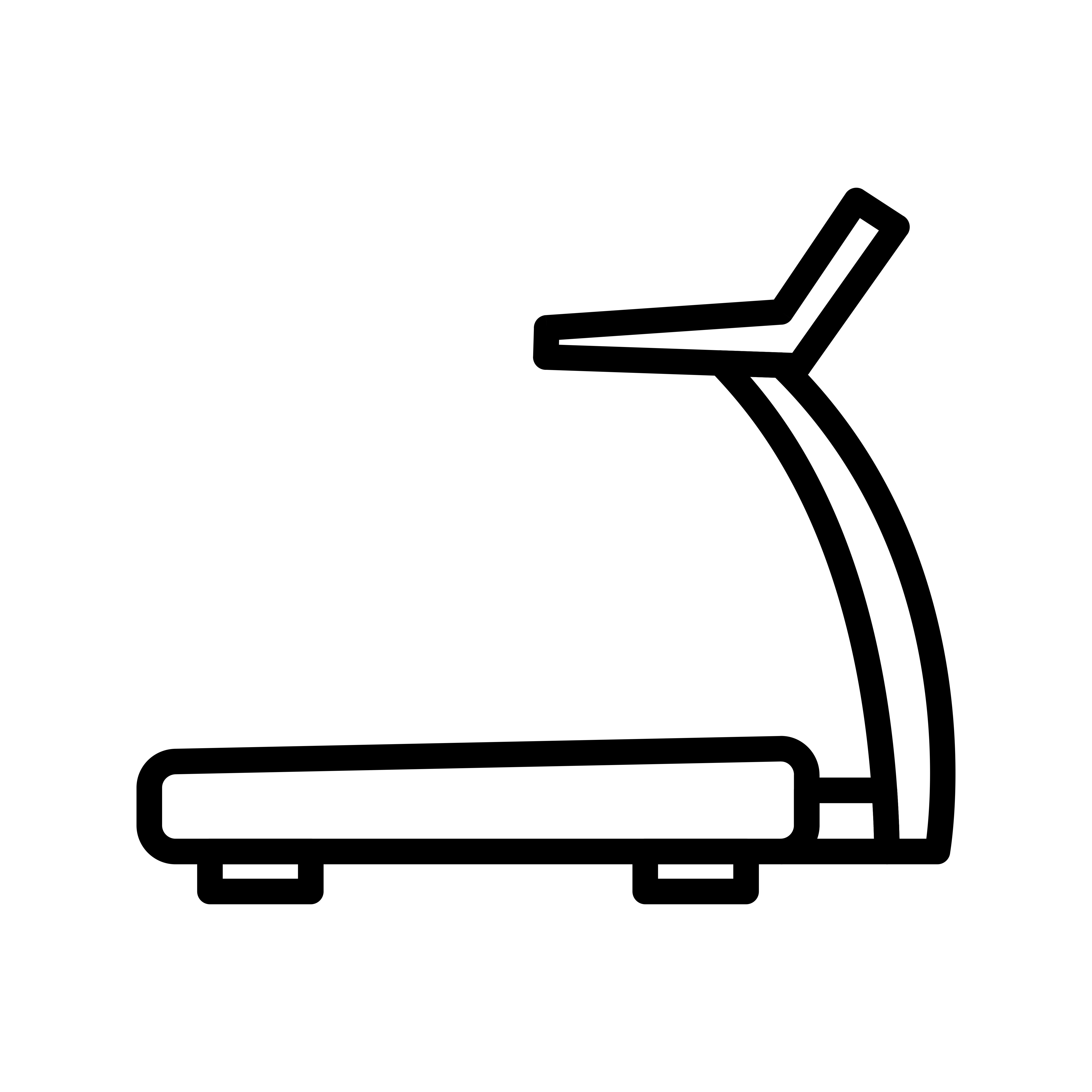 Vector Treadmill Icon 354799 Vector Art at Vecteezy