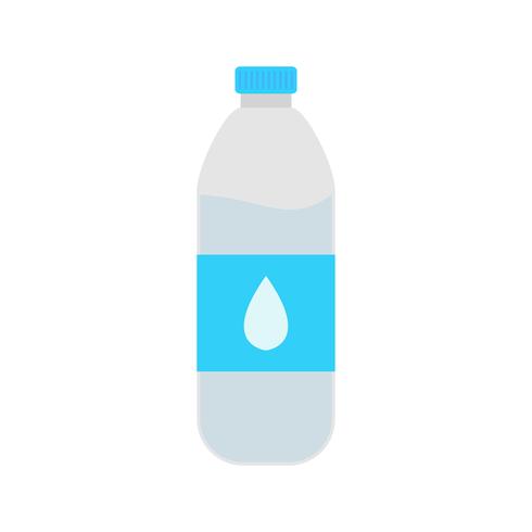 Vector icono de botella de agua