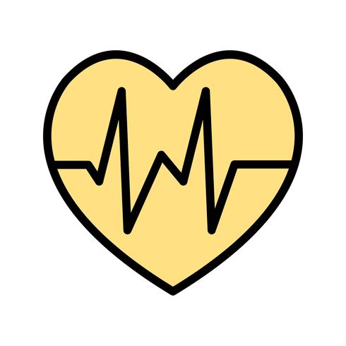 Vector Heart Beat Icon