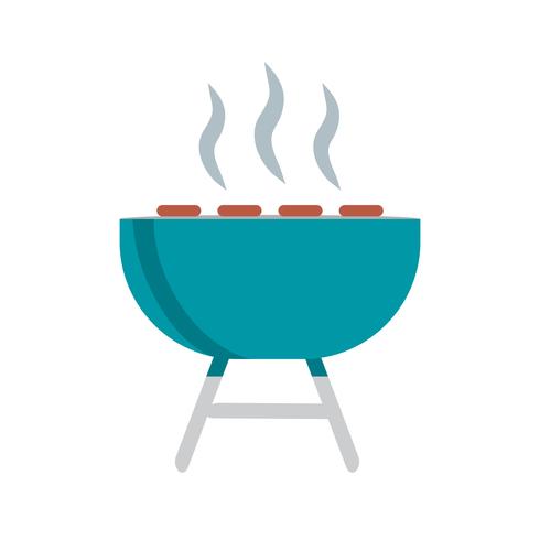 Icono de vector de barbacoa