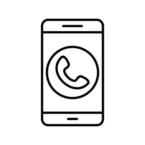 Call Mobile Application Vector Icon