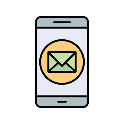 Message Mobile Application Vector Icon