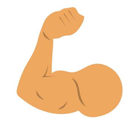 Vector Body Building Icon