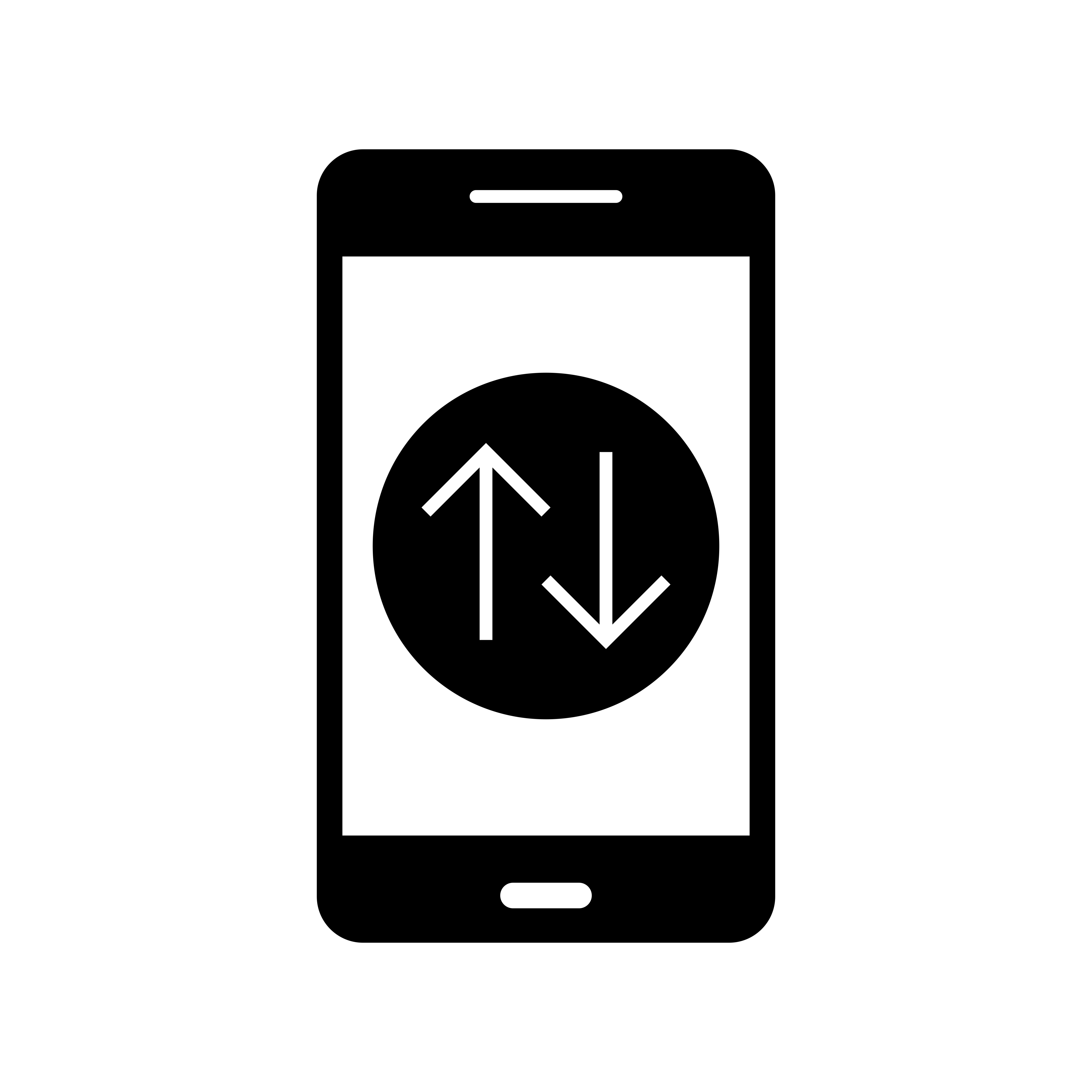 Data Connection Mobile Application Vector Icon 354994 Vector Art at