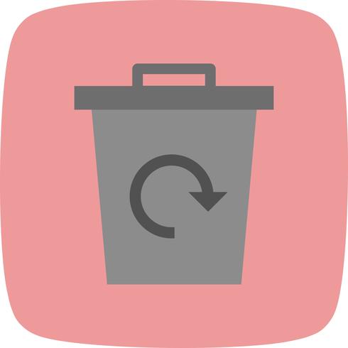 Garbage Recycle Vector Icon