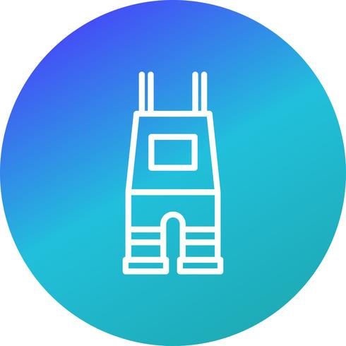 Dungarees Vector Icon