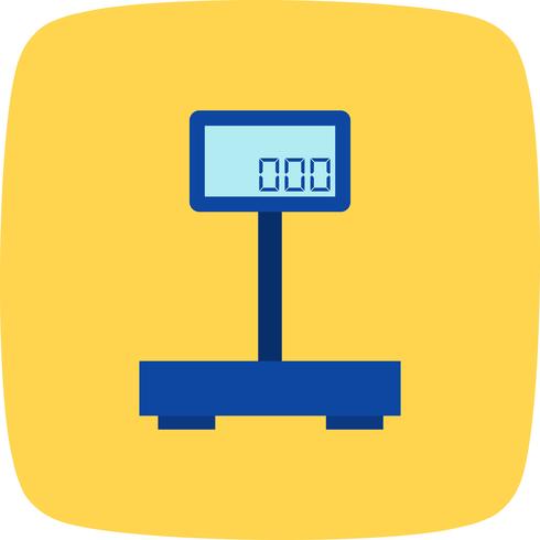 Vector Weight Machine Icon